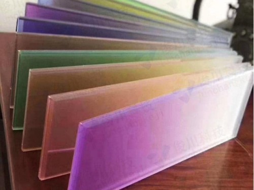 EVA渐变彩色玻璃夹胶膜