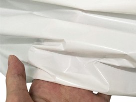 开云体育手机网页版TPU白色薄膜高弹性防水透气双向拉伸乳白聚酯薄膜厂家直供